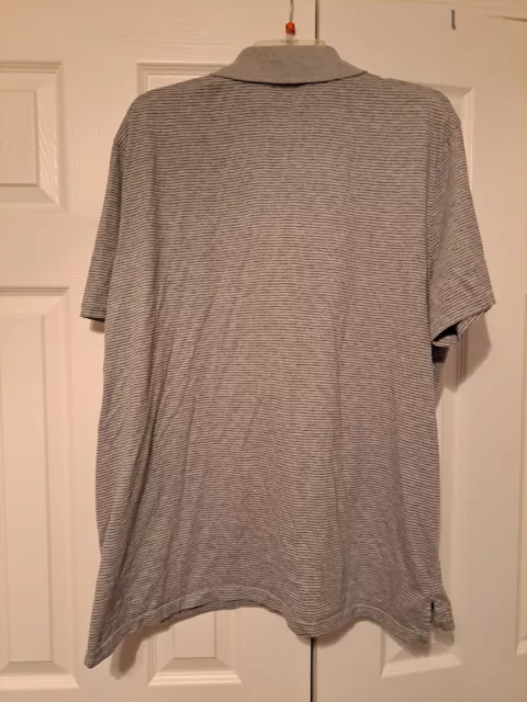 St. Johns Bay Men's Short Sleeve Shirt XXL Gray 2