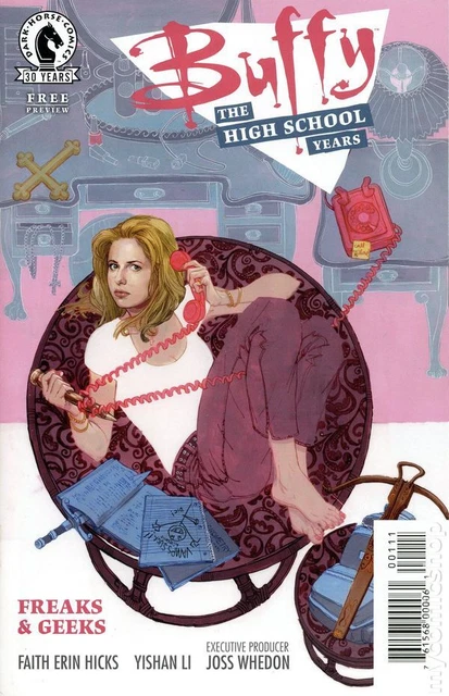 Buffy The High School Years Freaks and Geeks Promo #1 VF 2016 Stock Image