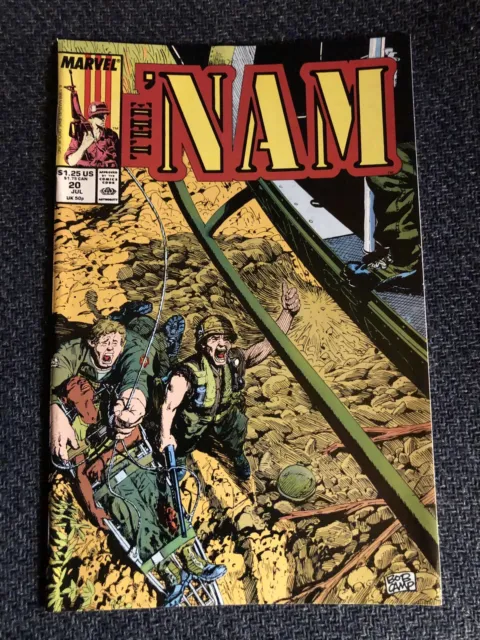 Marvel Comics - The 'Nam #20 Jul 1988 - Dominoes - VF/NM
