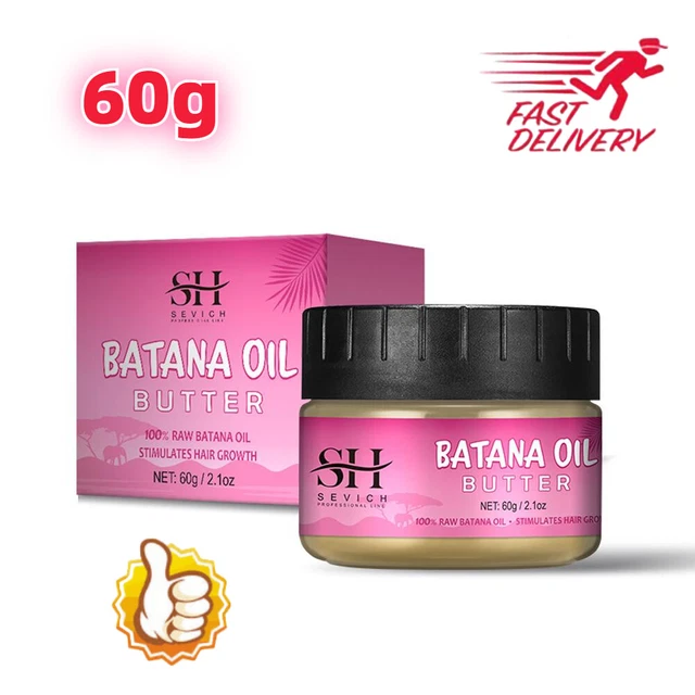 LES BIENFAITS PUISSANTS DE LA BATANA OIL 🌿 100% Naturelle & Non Raffinée – Pour des cheveux transformés ! --- 🧠 Stimule la pousse des cheveux ➤ Active les follicules capillaires
