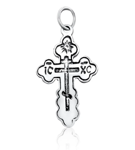 Collier Pendentif Croix De Jérusalem En Argent Sterling - Homme Et Femme, Neuf Avec étiquettes