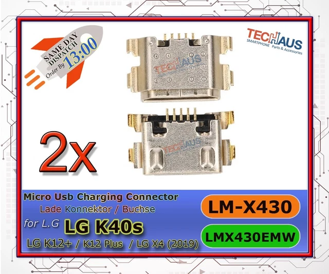 2x LG K50 (X520 LM-X520) USB Charging Port Replacement – Micro Dock Connector