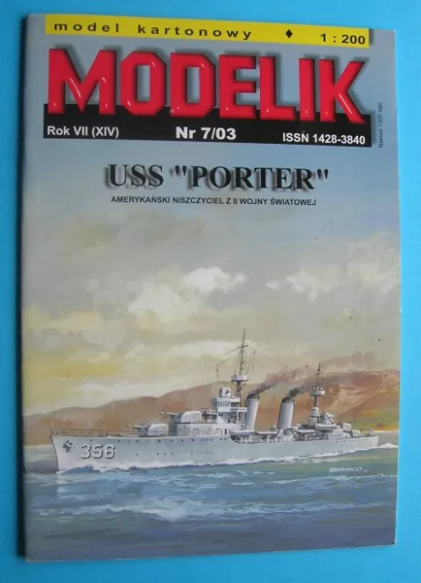 Modelik 7/2003 - Amerikanischer Zerstörer USS Porter