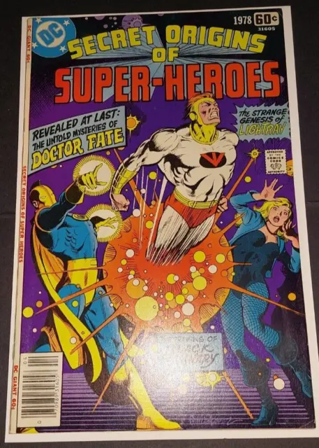Dc Special Series #10 Secret Origins Of Super-Heroes Special Dr. Fate 1978