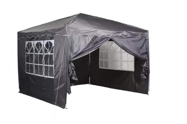 B-Ware Pavillon 3x3 m Faltpavillon Partyzelt Gartenzelt Eventzelt Festzelt PupUp