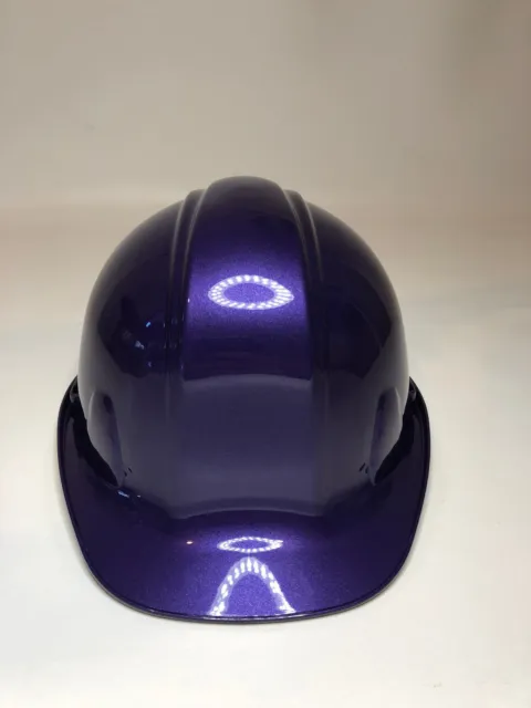 Custom Painted Hard Hat SL Series Plum Crazy Purple