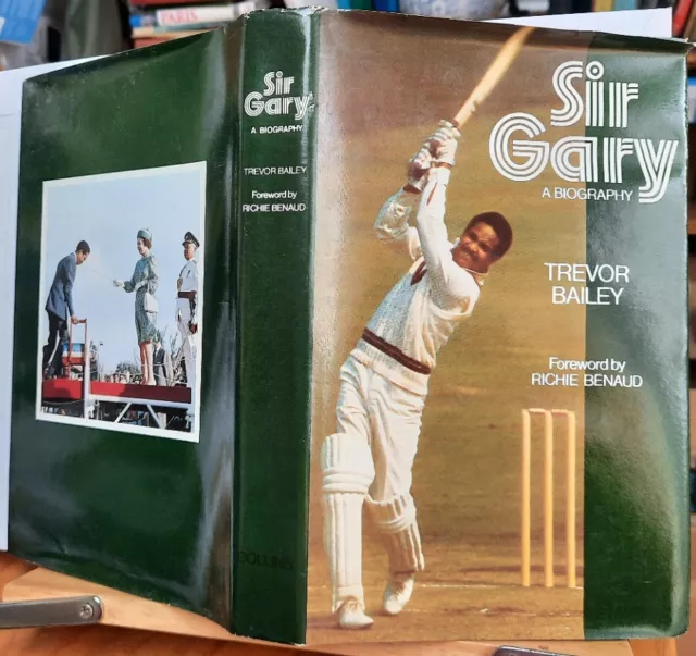 'Sir Gary – A Biography' signed by Gary Sobers, illus hb 1st ed 1976