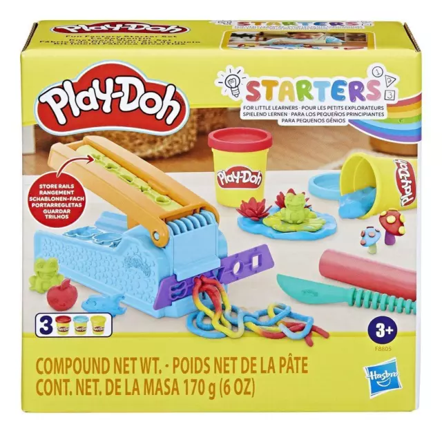 Play-Doh Fun Factory Starter Set - NEW - Creative Dough Playset, Age 3+