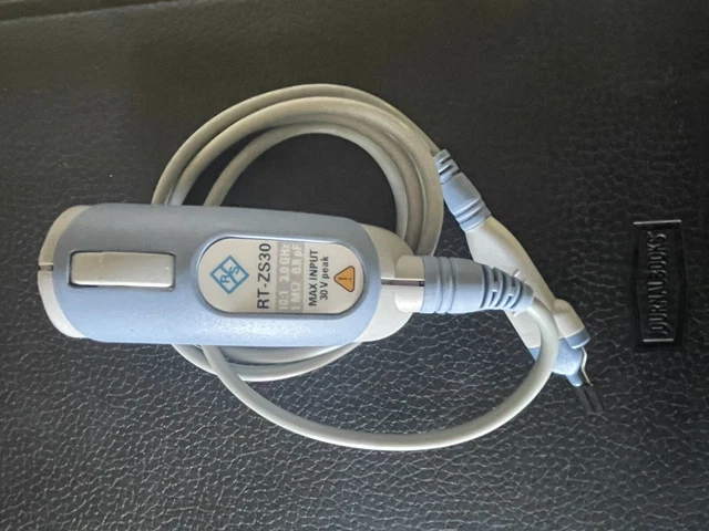 Rohde & Schwarz RT-ZS30.         3 GHz 1 M ohm, 0.8 pF Active Single Ended Probe