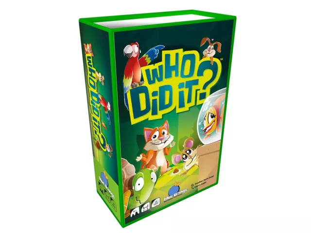 Blue Orange BLUWHO01"Who Did It" Game, Multi-Colour