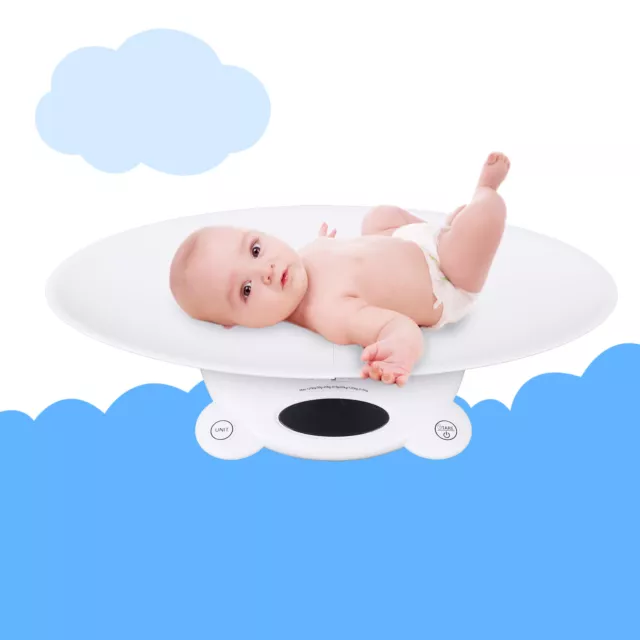 Bilancia di peso elettronica neonato bambino scala bambino 120 kg scala antiscivolo