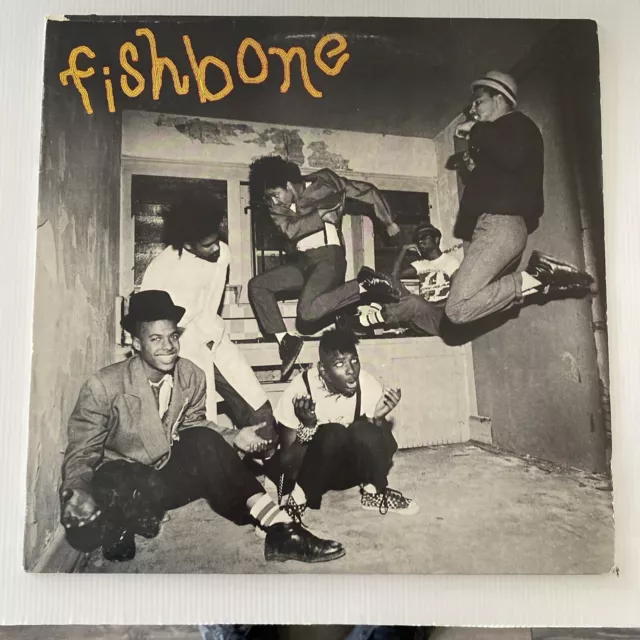 FISHBONE: 1985 US Columbia B6C 40032 1ST PRESS Pitman Press AL/BL Matrix EX/VG+