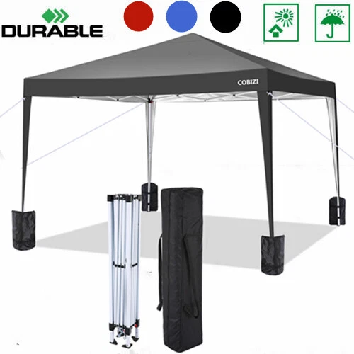 Klapp Falt 3x3/6M  Pavillon WASSERDICHT Dachmaß Pavillion Gartenzelt Oxford UV