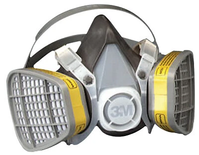 5000 Series Half Facepiece Respirators, Large, Organic Vapors/Acid Gases 3M™ 3m™