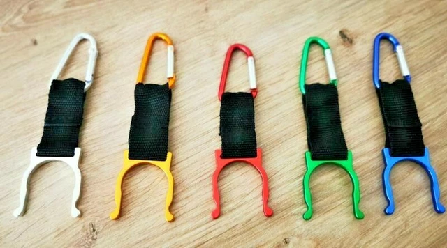 Flaschenhalter mit Karabiner für PET-Flaschen für Outdoor Aktivitäten