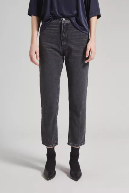 Rachel Comey WASHED BLACK Women's Tesoro Straight Cropped Pant, US 6