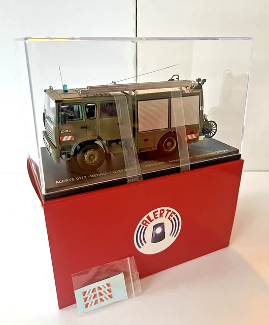 Camion De Pompiers Mitsubishi Fuso Canter Gallin - Miniature Alerte 1:43 - Édition Limitée 150 Ex - Neuf