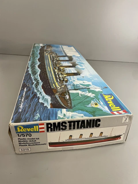 Mode d'emploi Revell R.M.S. Titanic (Français - 28 des pages
