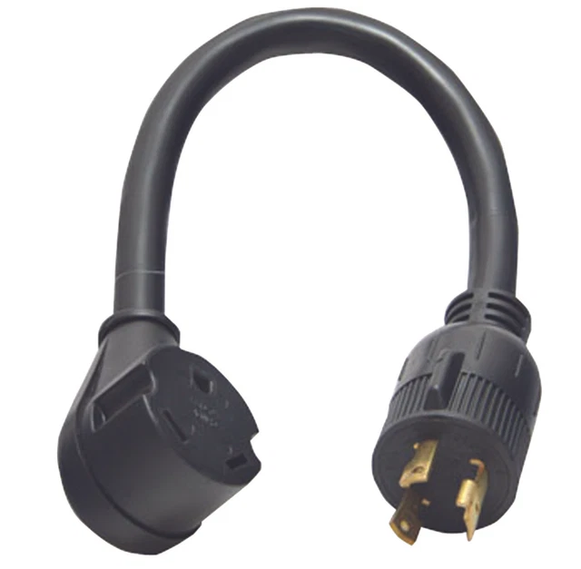 A10 G30330    Valterra A10 G3030avp Mighty Cord Generator Adapter Plug   30 Amp