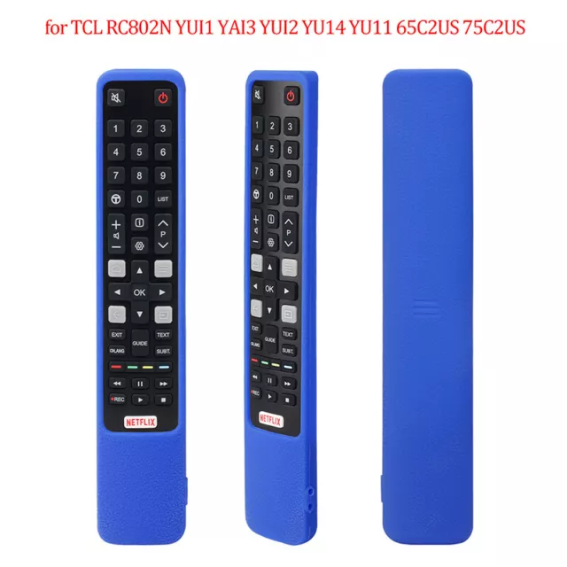 1pc Remote Cover For TCL RC802N YUI1 YAI3 YUI2 YU14 YU11 65C2US 75C2US C-YA