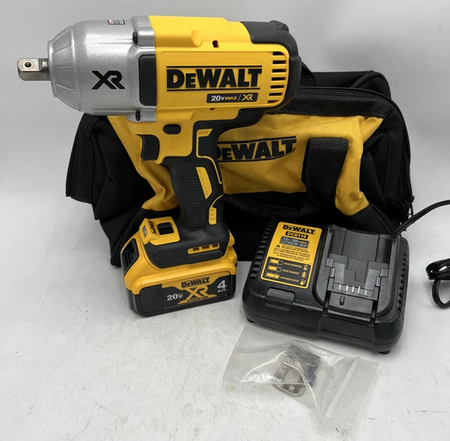 DEWALT DCF899 20V MAX XR High Torque Impact Wrench w/ 4Ah Battery