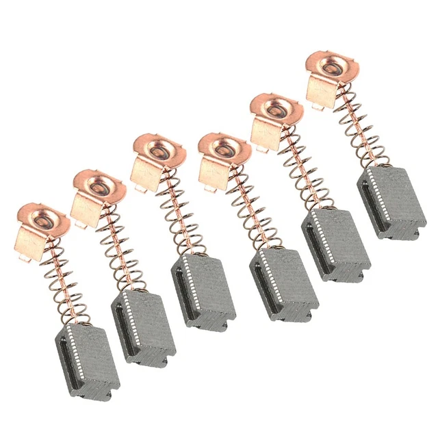 Essenziale Ricambio 6pcs Carbonio Spazzole for Black Decker Angle Grinder G720
