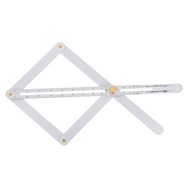 Digital Angle Finder Goniometro, 0-360 ° Calibro Digitale Angolare Con Bolla Di Livello, In Lega Di Alluminio LCD Angolo Strumento Di Misura Per La Lavorazione Del Legno - Foto 6