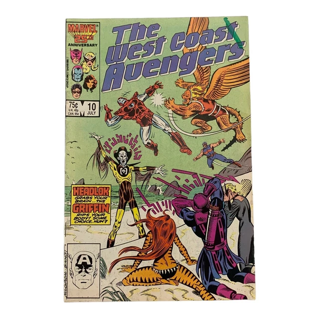 VTG 1996 West Coast Avengers #2 Marvel Superhero Comic Book Marvel Comics