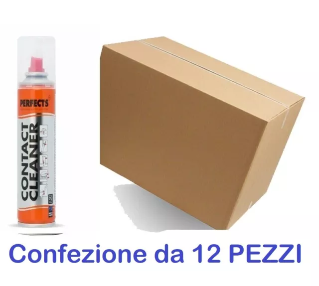 Contact Cleaner Perfects 200 ml Disossidante Oleoso Pulitore Contatti Elettrici