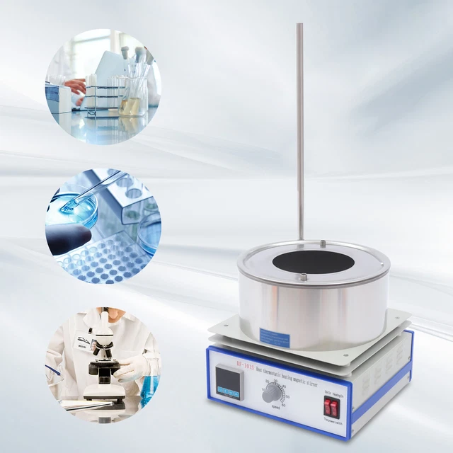2L 500W 390℃ Electric Digital Magnetic Stirring Heating Pot With Display Panel