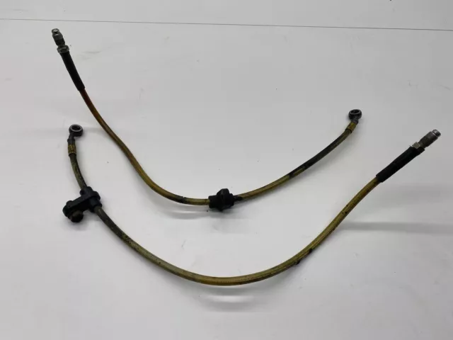 Honda Civic braided brake lines front Type R FN2 2009