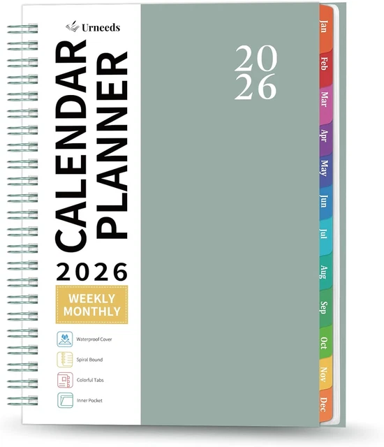 2026 PLANNER - 2026 Planner Weekly and Monthly from Jan. 2026 - Dec ...