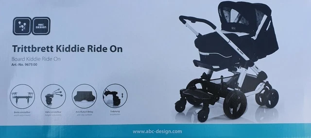 ABC Design Trittbrett Kiddie Ride on Buggy Stroller Board Footboard New RRP £60