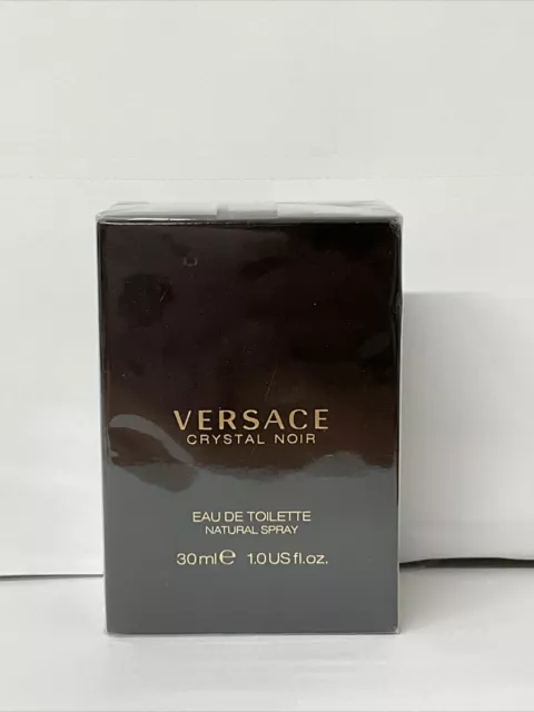 Versace Crystal Noir Eau De Toilette Natural Spray 1FLOZ/30ML *NIB & SEALED*