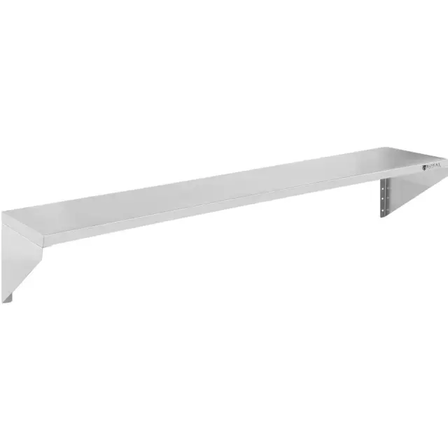 Practical Simple Stainless Steel Kitchen Shelf Easy Mount And Clean 30X150Cm 3