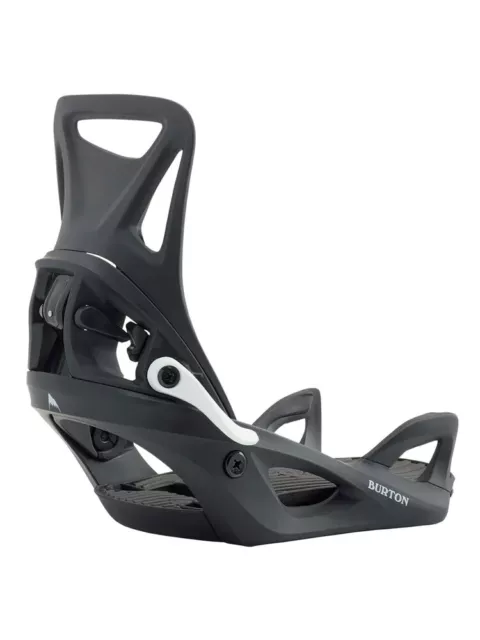 Burton Kids Step On Re:flex Snowboard Bindings Size Large - Black - 2023