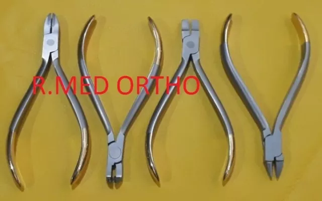 Distal End Cutters Orthodontic Pin Ligature Cutters Bird Beak Rectangular Pliers
