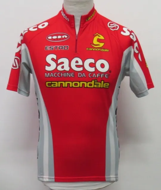 Saeco Cannondale Maglia Shirt Jersey Maillot Ciclismo Cycling Cyclisme Vintage