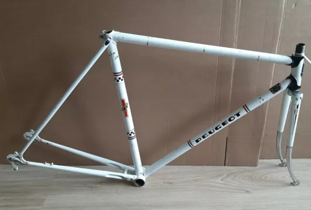 Cadre velo PEUGEOT PR10 REYNOLDS 531 3045g 56×57.5cm 123.6 mm BFFF 🇫🇷 D2