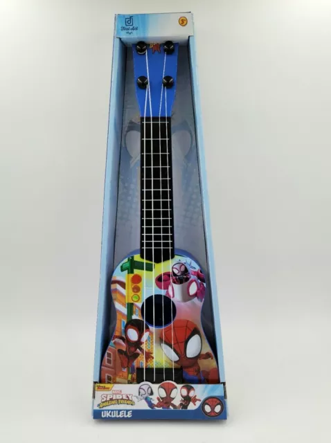 Disney Spidey Amazing Friends Ukulele First Act guitar 4 string  New 2023