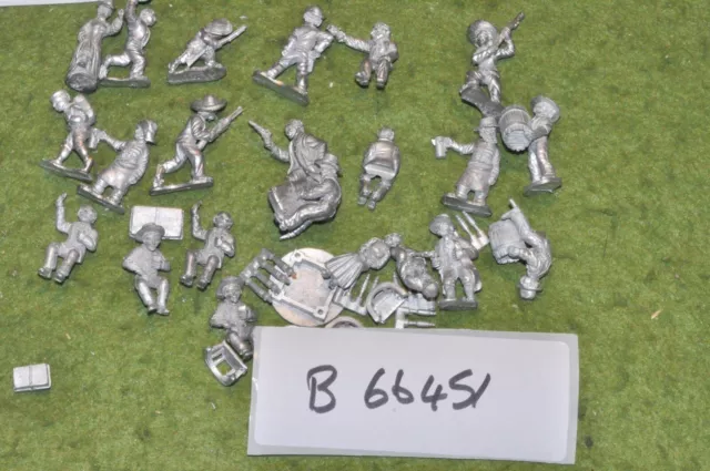 25mm old west / castings - dixons gun fighters 20 figs - (B66451)