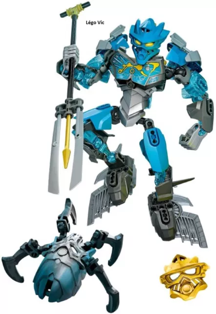 Lego 70786 Bionicle Gali Master Of Water complet de 2015 + notice - CN240