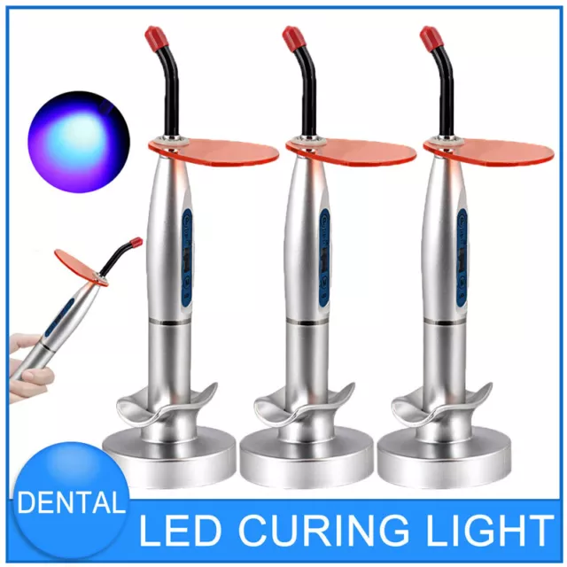 USA Dental Dentist LED Curing Light Lamp Wireless Cordless Resin Cure 5W 2000MW