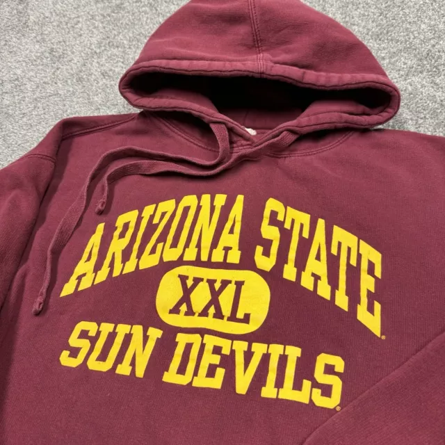 Arizona State University Sweatshirt Men Medium Sweater Hoodie Sun Devils ASU