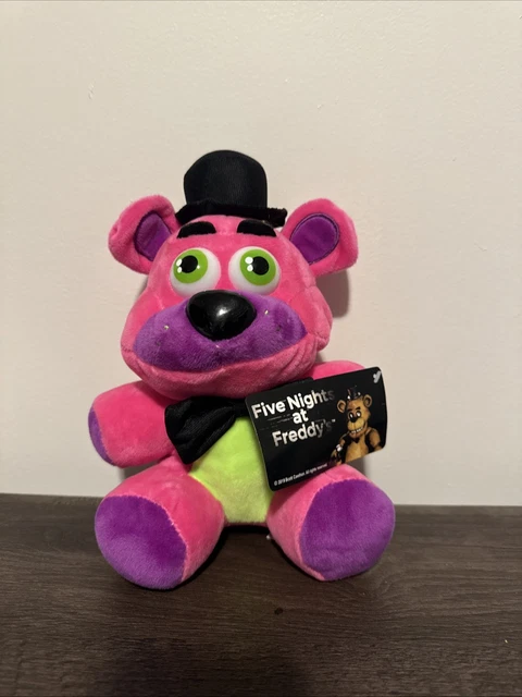 Blue Blacklight Freddy Neon Five Nights At Freddy's Plush Buy