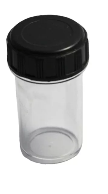 100x Microscope Objective Protection Box bottle Storage Pots RMS Thread 20mm