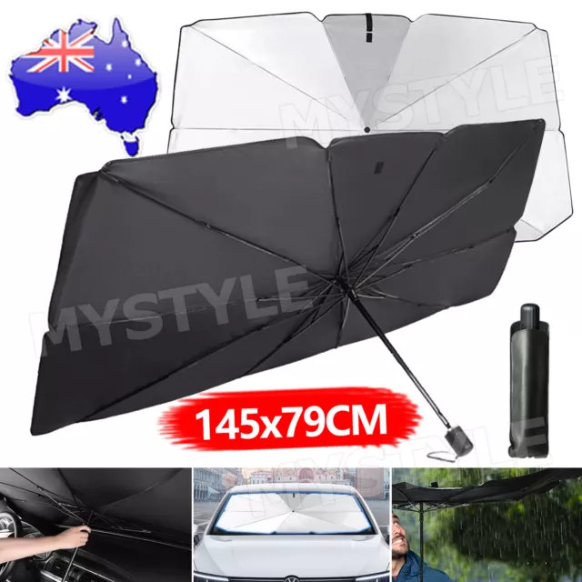 Sunshade Front Window Cover Foldable Car Windshield Visor Sun Shade Umbrella