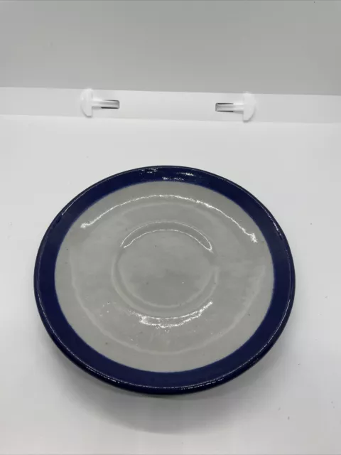 Vtg TONALA El Palomar Replacement SAUCER Ken Edwards Blue Mexico 6.5” Signed