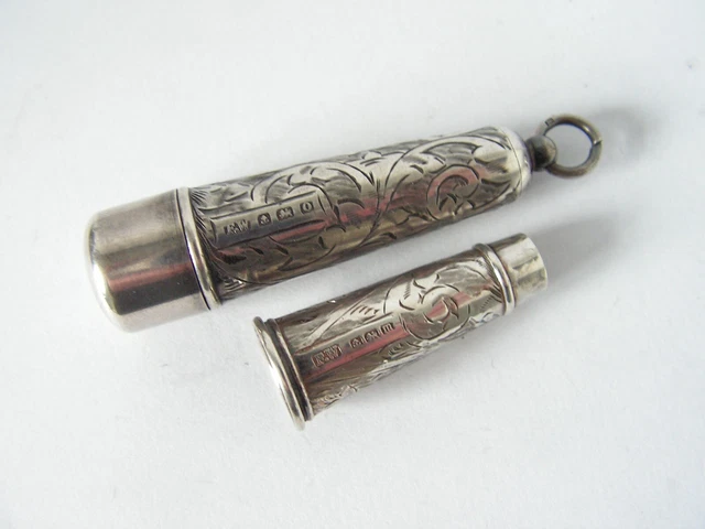 Antico George V Argento Massiccio Porta Sigarette E Custodia Francis Webb 1911
