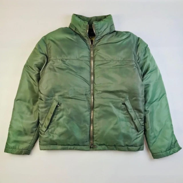 Mens Gucci Puffer Jacket Green XL